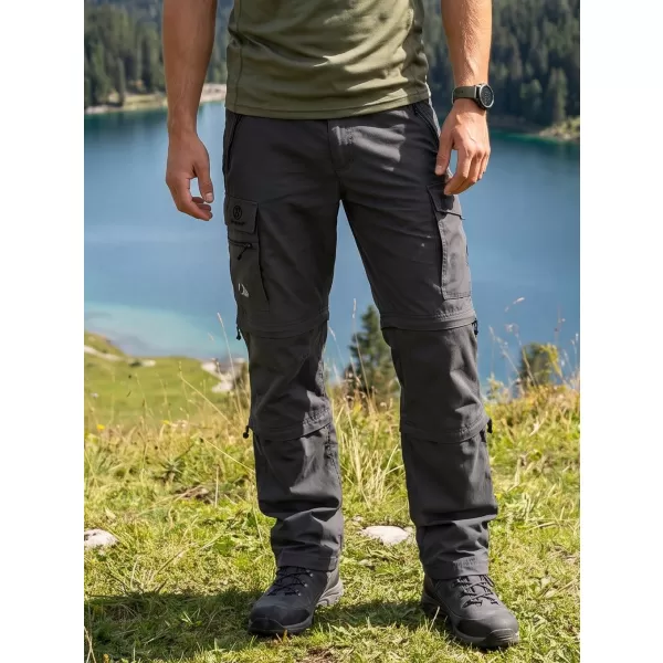  Pantaloni BRANDIT SAVANNAH REMOVABLE BD1011 NEGRU 