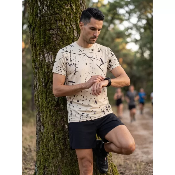  Tricou funcțional premium pentru bărbați ALTISPORT VOJ/ALM034TR01 MARO 