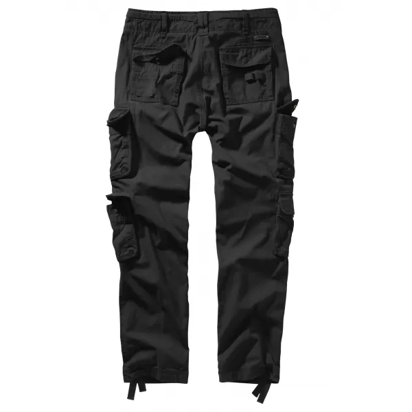  Pantaloni BRANDIT PURE SLIM BD1016 NEGRU 
