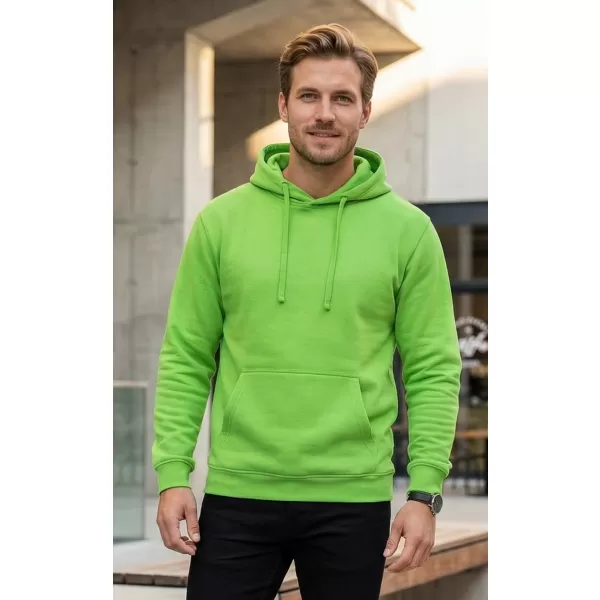  Hanorac pentru bărbați ALTISPORT NoPrint NP/ALM679NJ VERDE LIME 