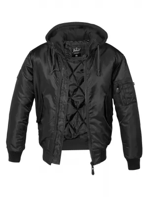 Sacou BRANDIT HOODED MA BD3150 NEGRU