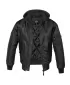Sacou BRANDIT HOODED MA BD3150 NEGRU