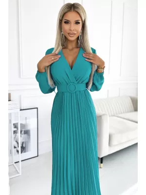 Rochie NUMOCO VIVIANA 504-6 ALBASTRU