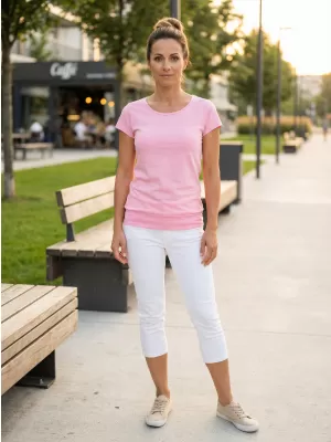 Tricou de damă ALTISPORT NoPrint NP/ALW021 ROZ