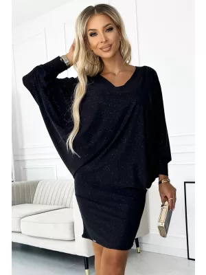 Rochie NUMOCO A402-5 NEGRU