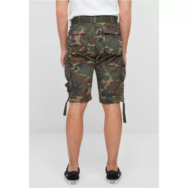  Pantaloni scurţi BRANDIT SAVAGE VINTAGE BD2001 CAMO DE MĂSLINE 