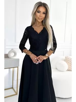 Rochie NUMOCO AMBER 309-11 NEGRU