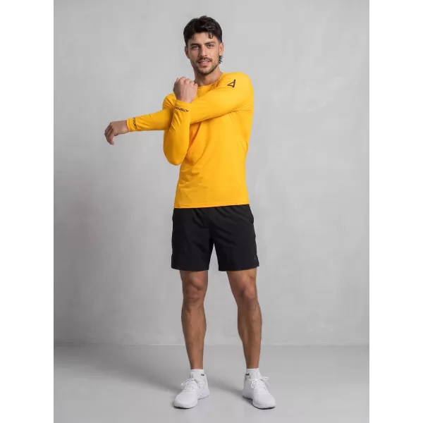  Tricou de compresie funcțional premium pentru bărbați ALTISPORT VOJ/ALM000TR03 PORTOCALE 