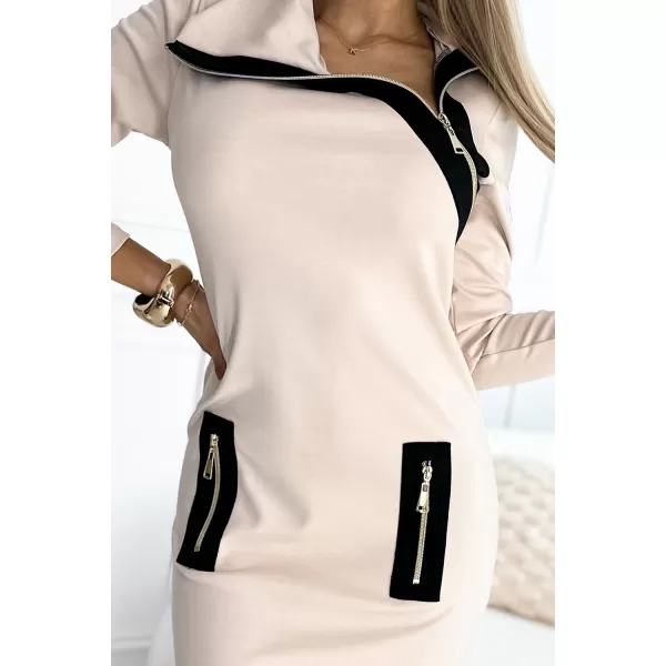 Rochie NUMOCO 497-2 BEJ 