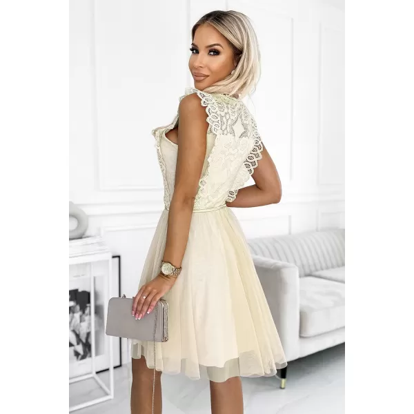  Rochie NUMOCO GRETA 454-3 BEJ 