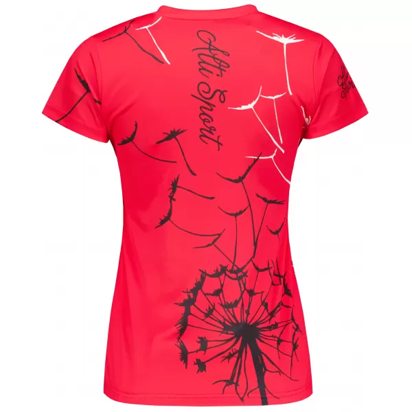  Tricou funcțional premium pentru femei ALTISPORT VOJ/ALW035TR01 NEGRU ROZ 