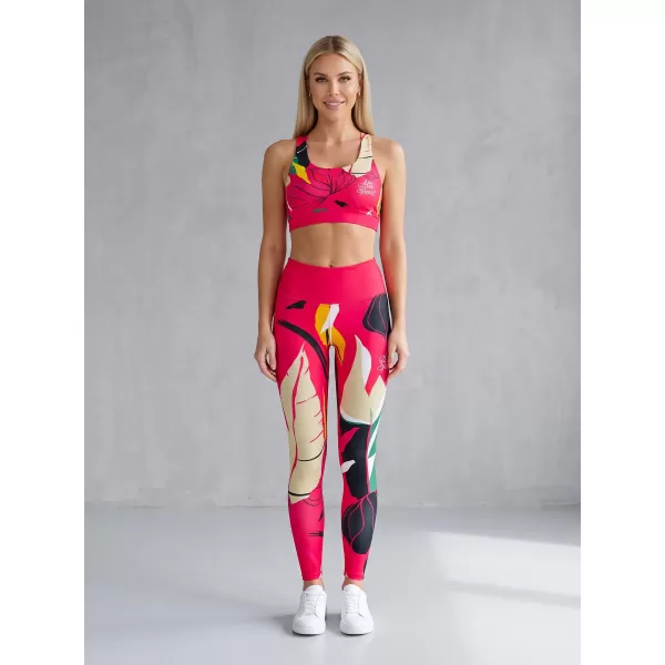  Sutien sport premium pentru femei ALTISPORT VOJ/ALW042POD01 ROZ 