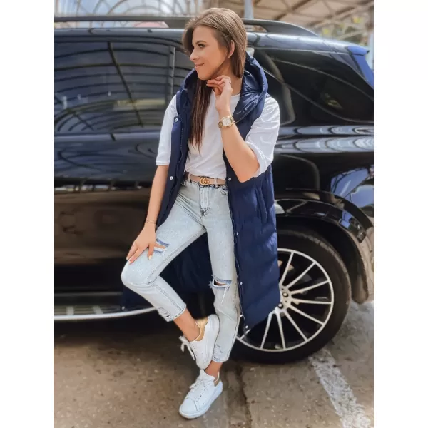  Vestă DSTREET ELLA TY3034 ALBASTRU ÎNCHIS 