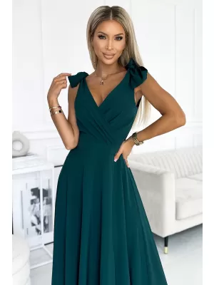 Rochie NUMOCO ELENA 405-4 VERDE