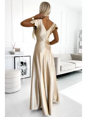 Rochie NUMOCO CRYSTAL 411-7 BEJ