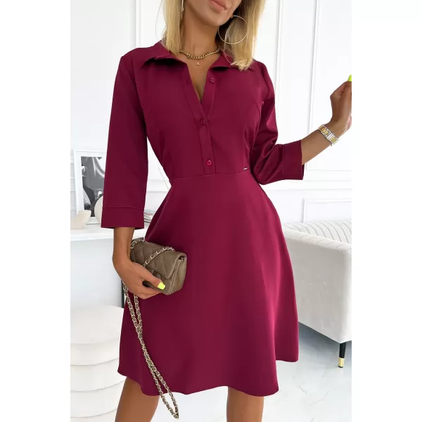  Rochie NUMOCO SANDY 286-5 ROŞU 