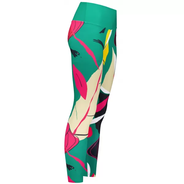  Jambiere funcționale lungi premium de damă ALTISPORT VOJ/ALW042LEG01 VERDE 