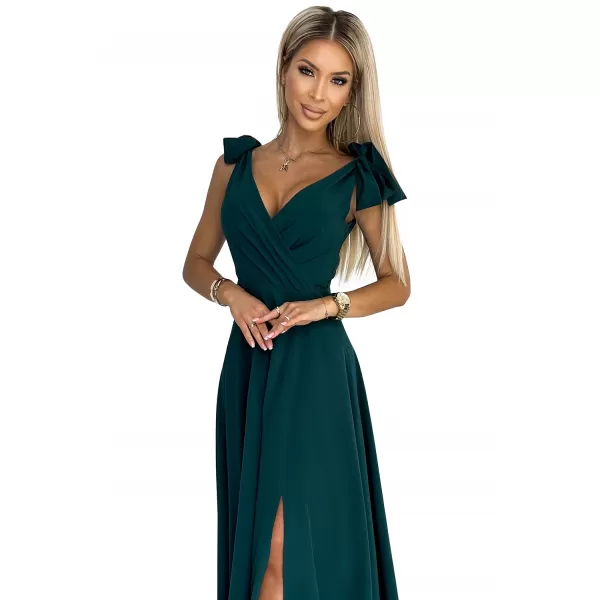  Rochie NUMOCO ELENA 405-4 VERDE 
