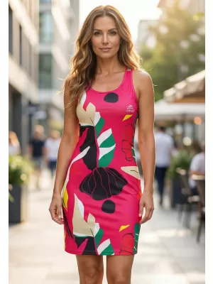 Rochie funcțională vestă de damă ALTISPORT VOJ/ALW042SAT01 ROZ
