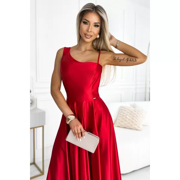  Rochie NUMOCO 524-1 ROŞU 