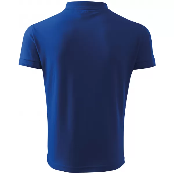  Tricou pentru bărbați cu guler ALTISPORT NoPrint NP/ALM302 ALBASTRU REGAL 