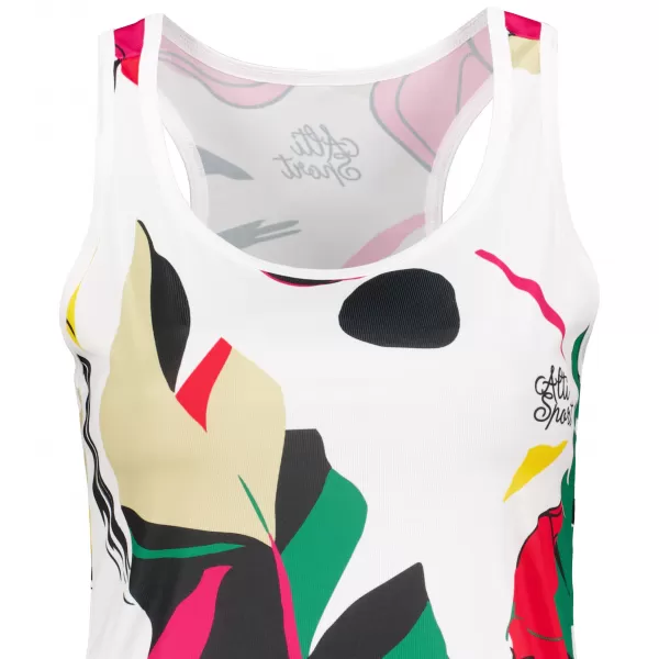  Rochie funcțională vestă de damă ALTISPORT VOJ/ALW042SAT01 ALB 
