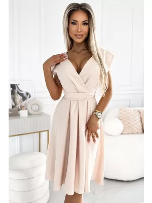 Rochie NUMOCO SCARLETT 348-7 BEJ
