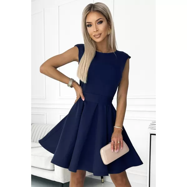  Rochie NUMOCO 442-3 ALBASTRU 