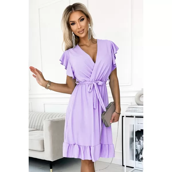  Rochie NUMOCO CORNELIA 455-3 ROZ 