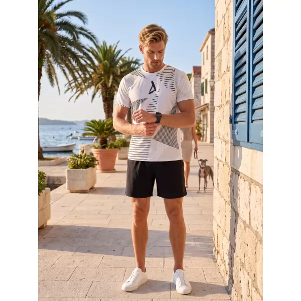  Tricou funcțional premium pentru bărbați ALTISPORT VOJ/ALM044TR01 ALB 