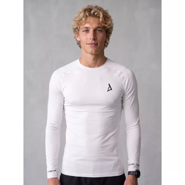  Tricou de compresie funcțional premium pentru bărbați ALTISPORT VOJ/ALM000TR03 ALB 