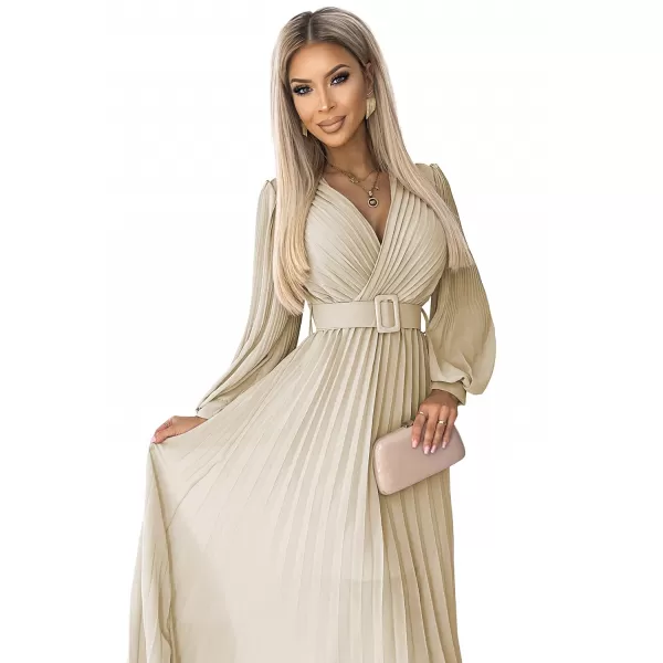  Rochie NUMOCO KLARA 414-8 BEJ 