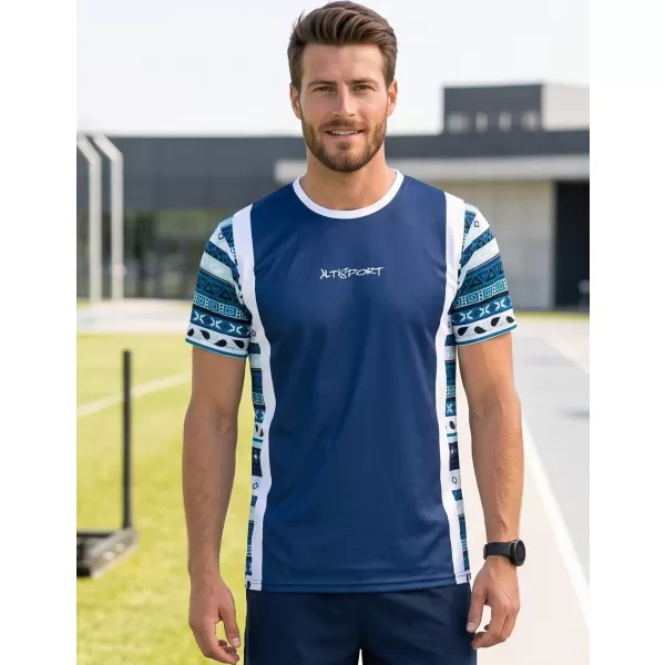  Tricou funcțional premium pentru bărbați ALTISPORT VOJ/ALM043TR01 OBICEIURI 
