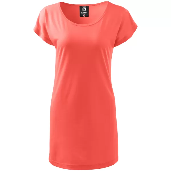  Tricou lung de damă ALTISPORT NoPrint NP/ALW321 CORAL 