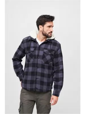 Sacou BRANDIT LUMBER BD3172 NEGRU/GRI