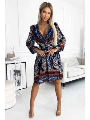 Rochie NUMOCO 516-1 ROŞU
