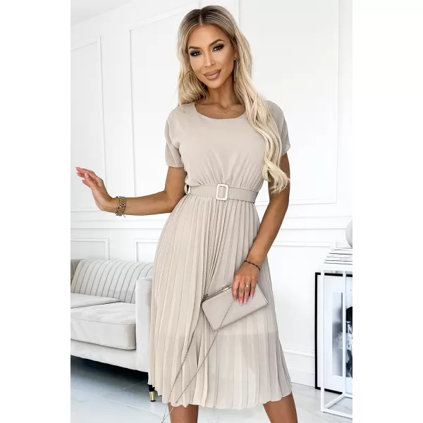  Rochie NUMOCO MIA 465-2 BEJ 