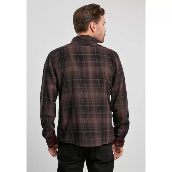  Cămaşă BRANDIT DUNCAN CHECKED BD4016 MARO 