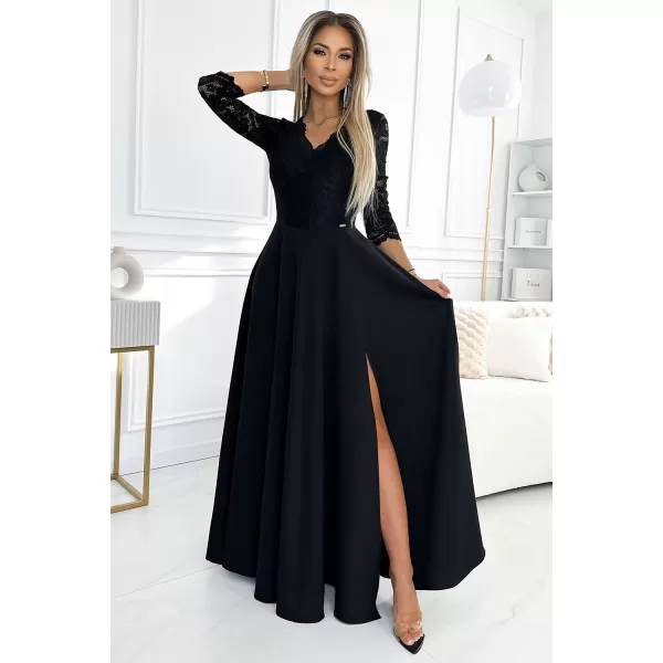  Rochie NUMOCO AMBER 309-11 NEGRU 