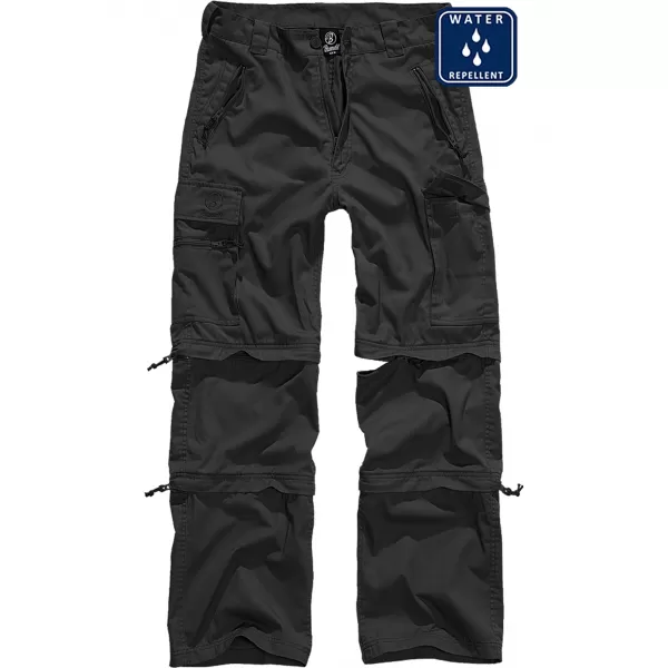 Pantaloni BRANDIT SAVANNAH REMOVABLE BD1011 NEGRU 