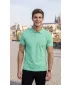 Tricou pentru bărbați cu guler ALTISPORT NoPrint NP/ALM302 MENTĂ