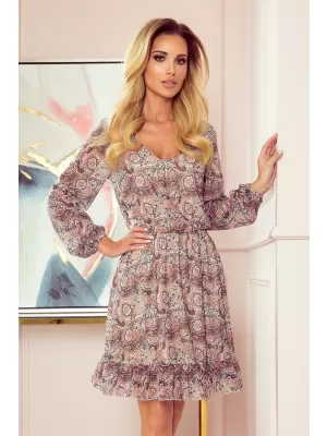 Rochie NUMOCO BAKARI 295-1 ROŞU