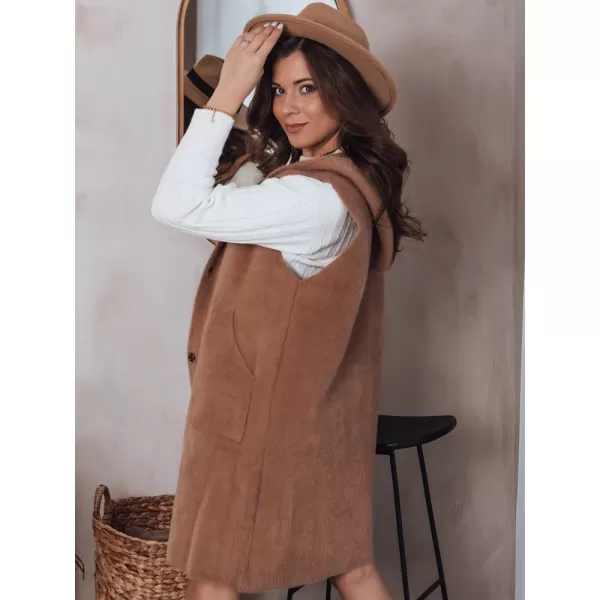 Vestă DSTREET ARTEMI TY4104 CĂMILĂ 