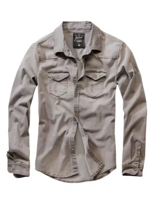 Cămaşă BRANDIT RILEY DENIM BD4020 GRI