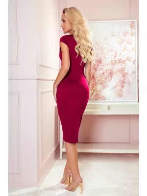 Rochie NUMOCO TAMARA 301-4 ROŞU