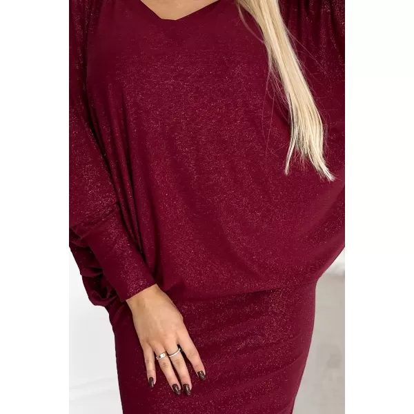  Rochie NUMOCO A402-4 ROŞU 