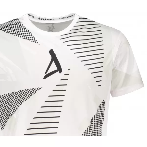  Tricou funcțional premium pentru bărbați ALTISPORT VOJ/ALM044TR01 ALB 