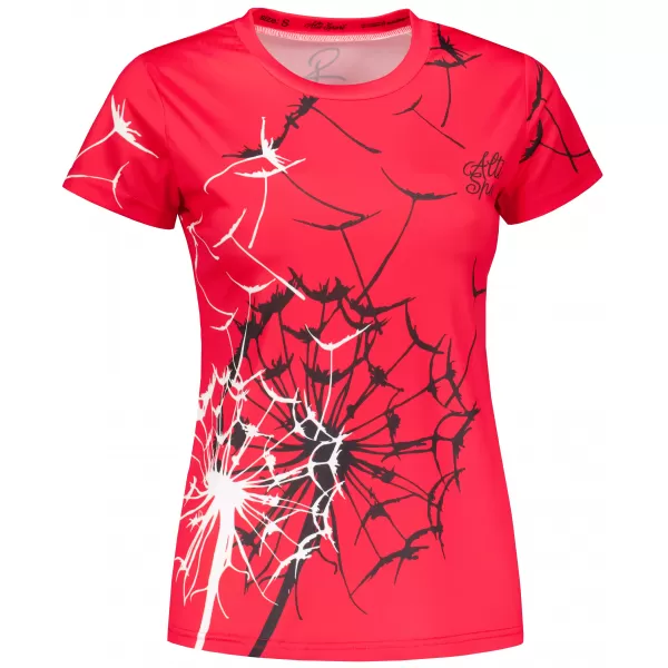  Tricou funcțional premium pentru femei ALTISPORT VOJ/ALW035TR01 NEGRU ROZ 