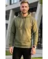Hanorac pentru bărbați ALTISPORT NoPrint NP/ALM679NJ MĂSLINE