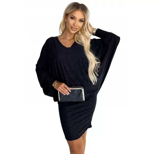  Rochie NUMOCO A402-5 NEGRU 